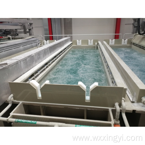 Technology tanks electroplating line rinse tank